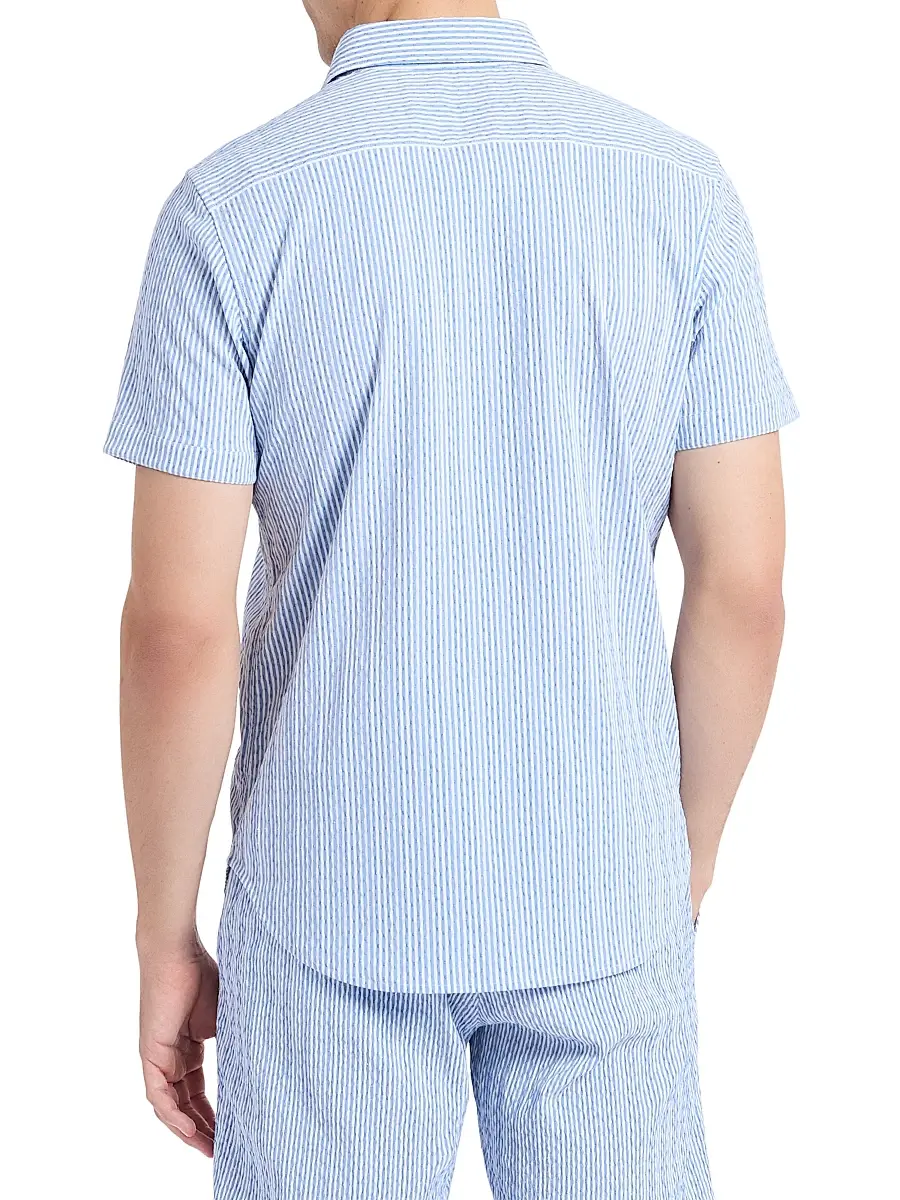 Robert Graham Men's Fornillo Striped Jacquard Shirt | Thumbnail 4 Robert Graham Men's Fornillo Striped Jacquard Shirt | Thumbnail 4