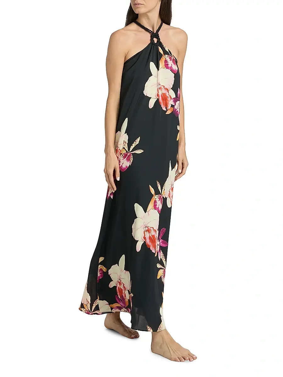Kobi Halperin Women's Jennie Halterneck Maxi Dress | Thumbnail 2 Kobi Halperin Women's Jennie Halterneck Maxi Dress | Thumbnail 2