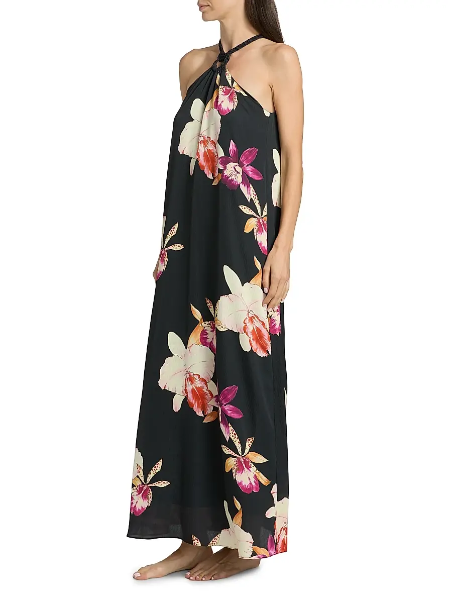 Kobi Halperin Women's Jennie Halterneck Maxi Dress | Thumbnail 4 Kobi Halperin Women's Jennie Halterneck Maxi Dress | Thumbnail 4