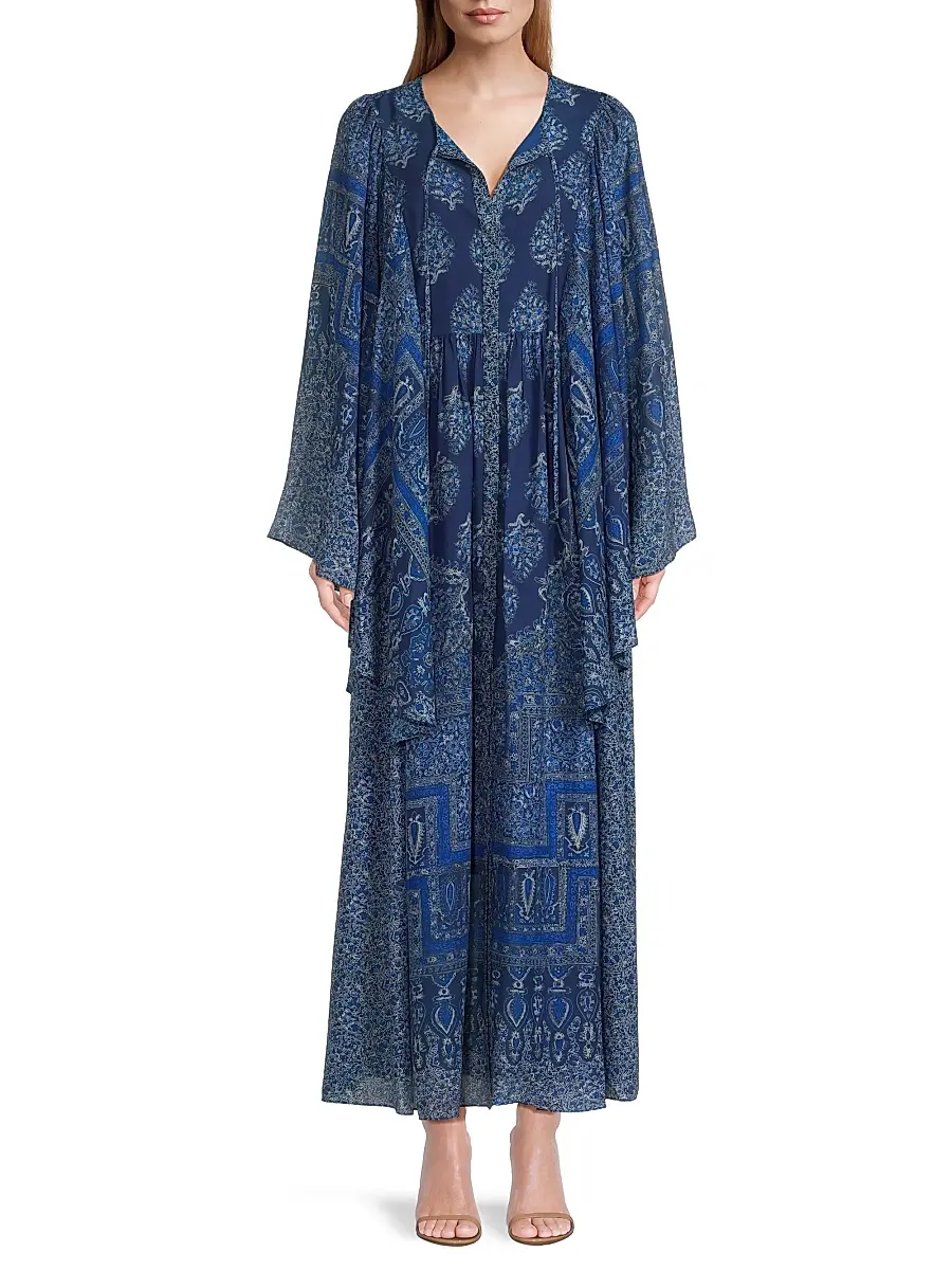 Kobi Halperin Women's Salem Chiffon Maxi Dress | Thumbnail 3 Kobi Halperin Women's Salem Chiffon Maxi Dress | Thumbnail 3