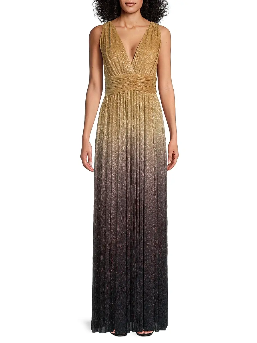 Ungaro Women's Ray Metallic Ombré Gown | Thumbnail 3
