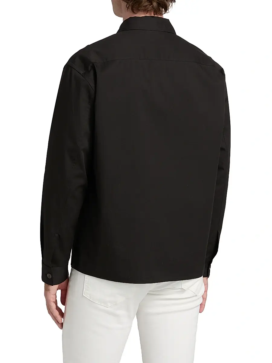 Frame Men's Washed Double Flap Pocket Overshirt | Thumbnail 5