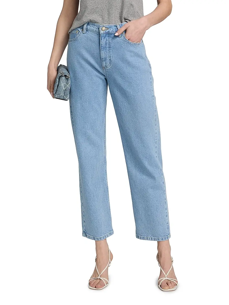 Cinq à Sept Women's Tommy High-Rise Straight Ankle Jeans | Thumbnail 3 Cinq à Sept Women's Tommy High-Rise Straight Ankle Jeans | Thumbnail 3