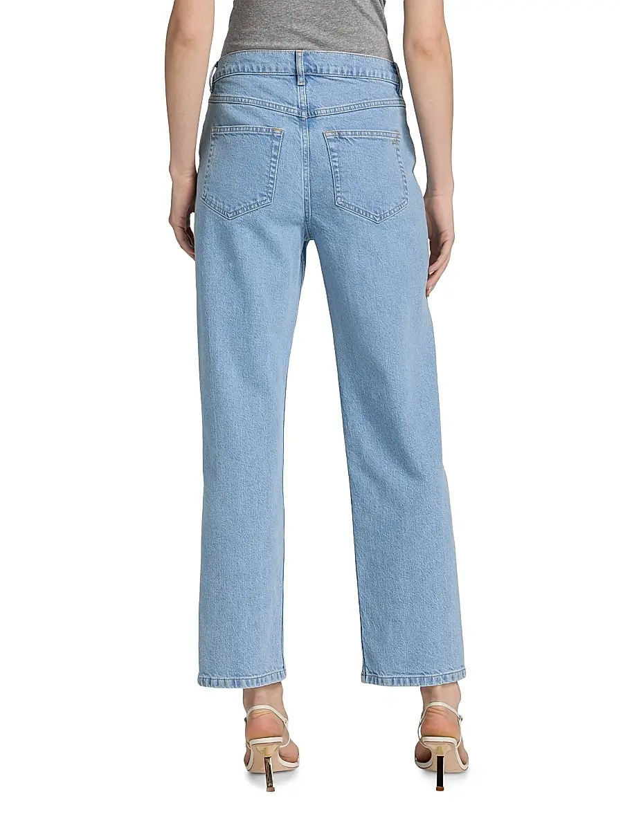 Cinq à Sept Women's Tommy High-Rise Straight Ankle Jeans | Thumbnail 5 Cinq à Sept Women's Tommy High-Rise Straight Ankle Jeans | Thumbnail 5
