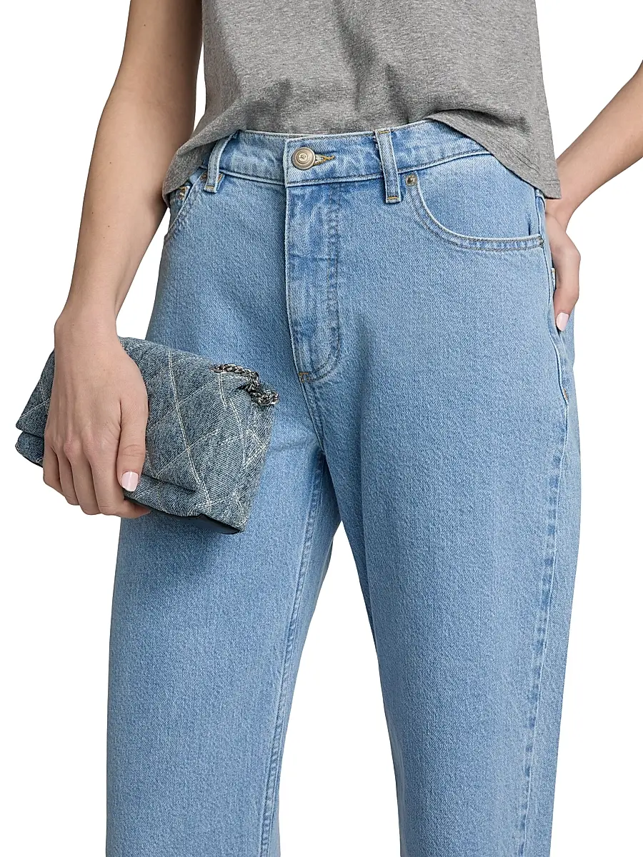 Cinq à Sept Women's Tommy High-Rise Straight Ankle Jeans | Thumbnail 6 Cinq à Sept Women's Tommy High-Rise Straight Ankle Jeans | Thumbnail 6
