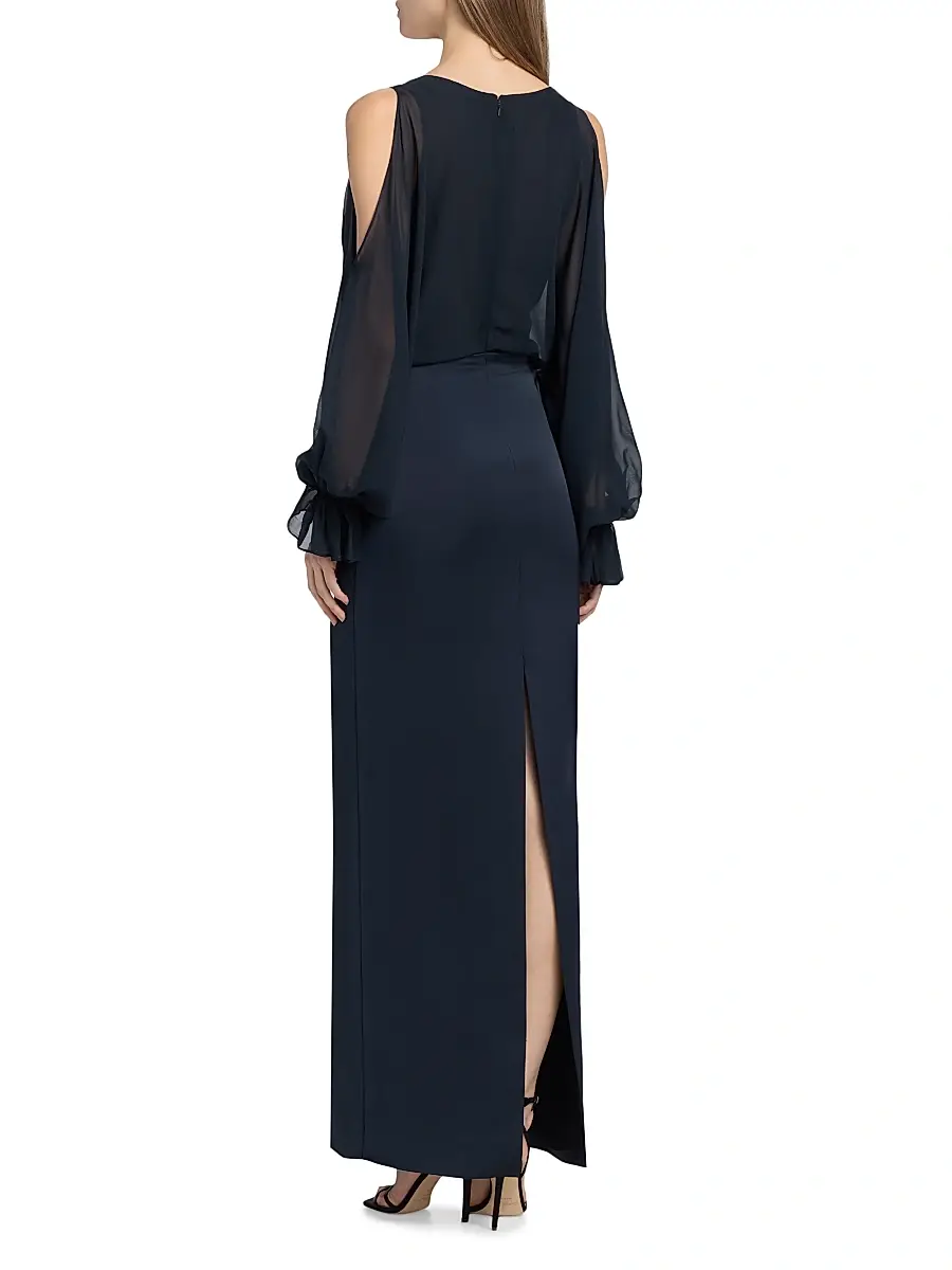 Ramy Brook Women's Leesa Silk-Blend Gown | Thumbnail 5 Ramy Brook Women's Leesa Silk-Blend Gown | Thumbnail 5