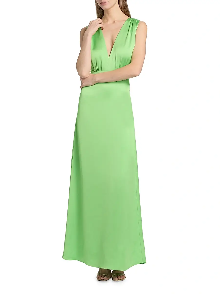 Ramy Brook Women's Martin Satin Gown | Thumbnail 2