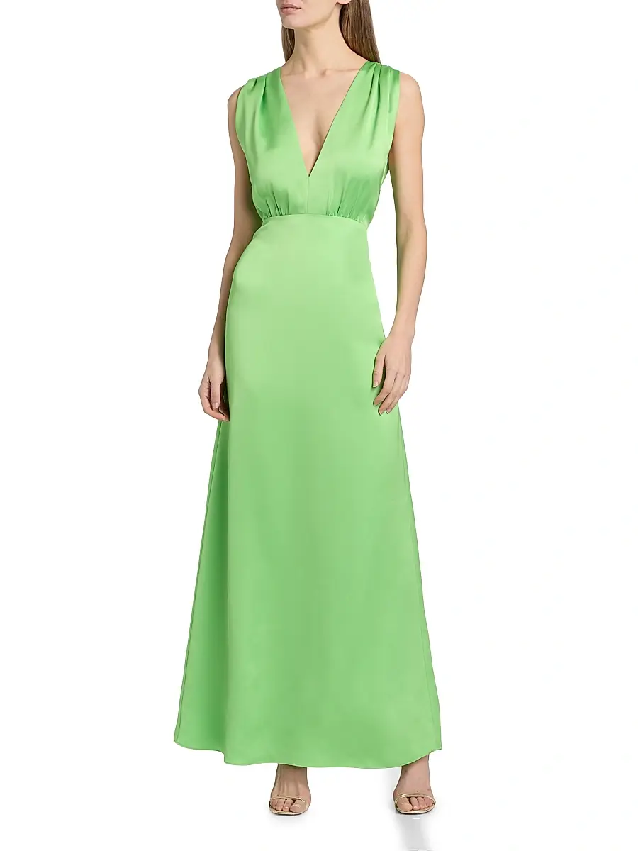 Ramy Brook Women's Martin Satin Gown | Thumbnail 3