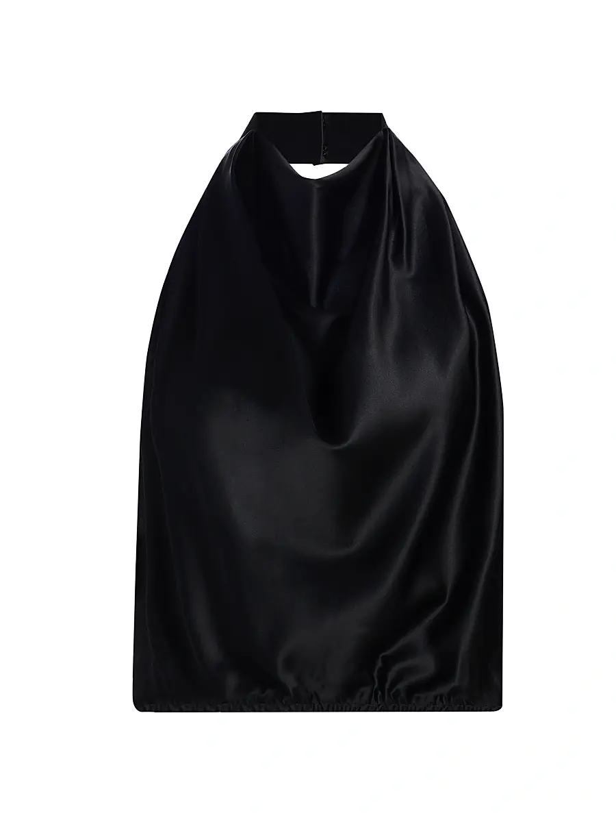 Ramy Brook Women's Libbie Silk Halterneck Top