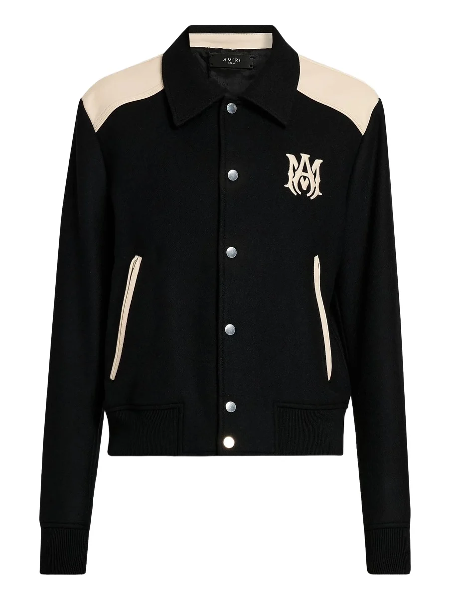 AMIRI Men's Ma Colorblock Wool-Blend Jacket