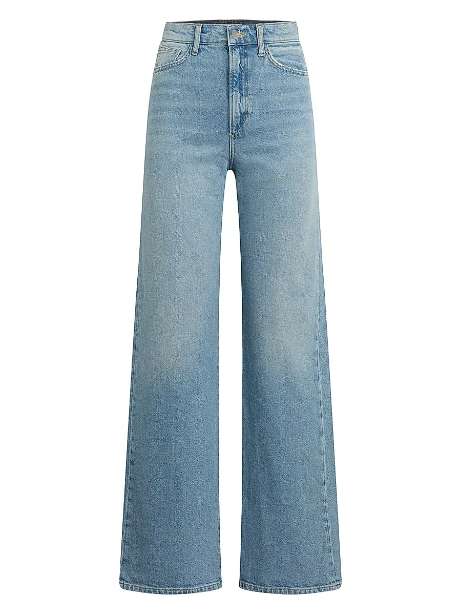 Joe's Jeans Women's The Mia Stretch High-Rise Wide-Leg Jeans - Undertow | Image 1 Joe's Jeans Women's The Mia Stretch High-Rise Wide-Leg Jeans - Undertow | Image 1