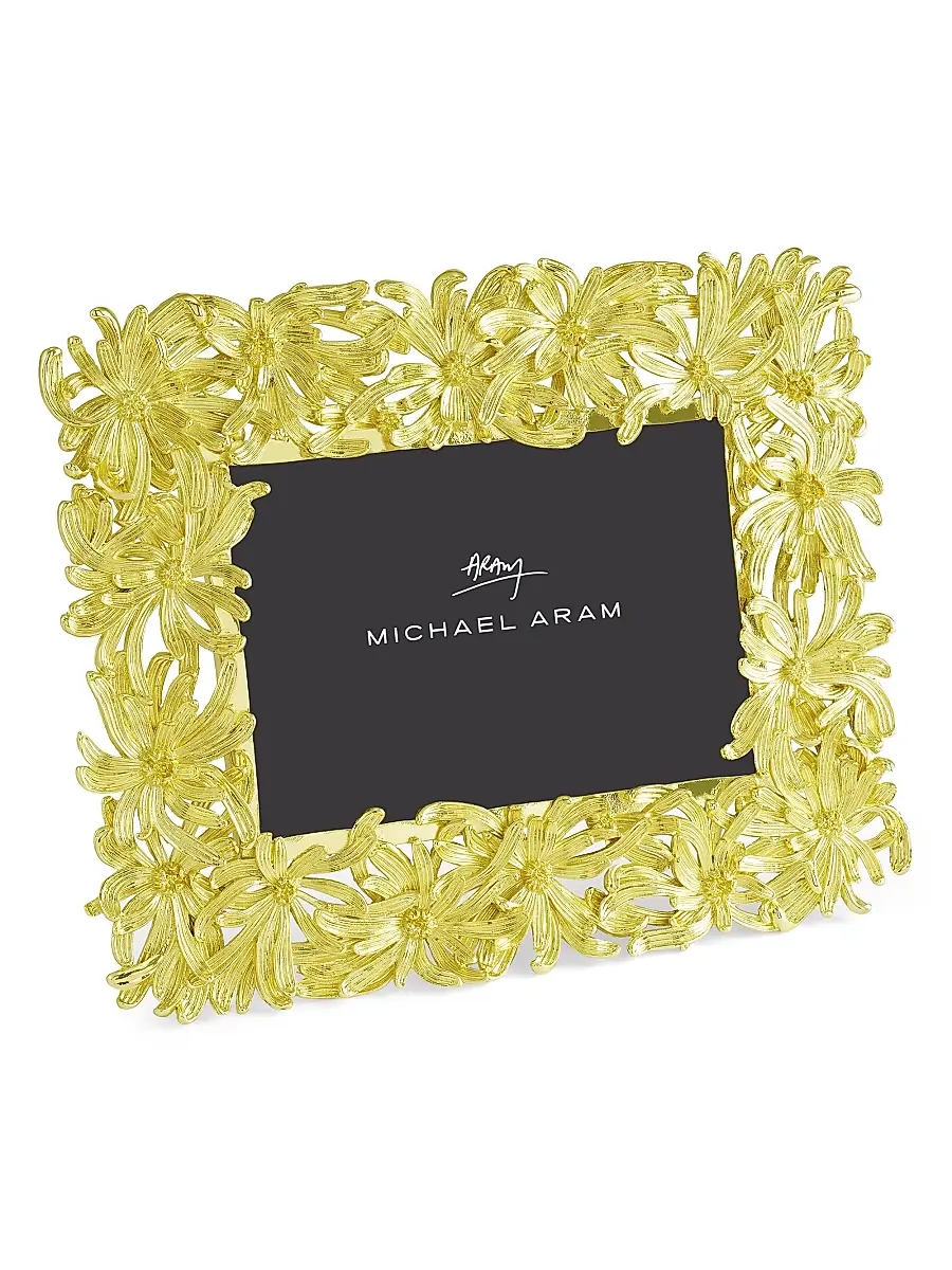 Michael Aram Dahlia 5'' x 7'' Frame | Thumbnail 2 Michael Aram Dahlia 5'' x 7'' Frame | Thumbnail 2