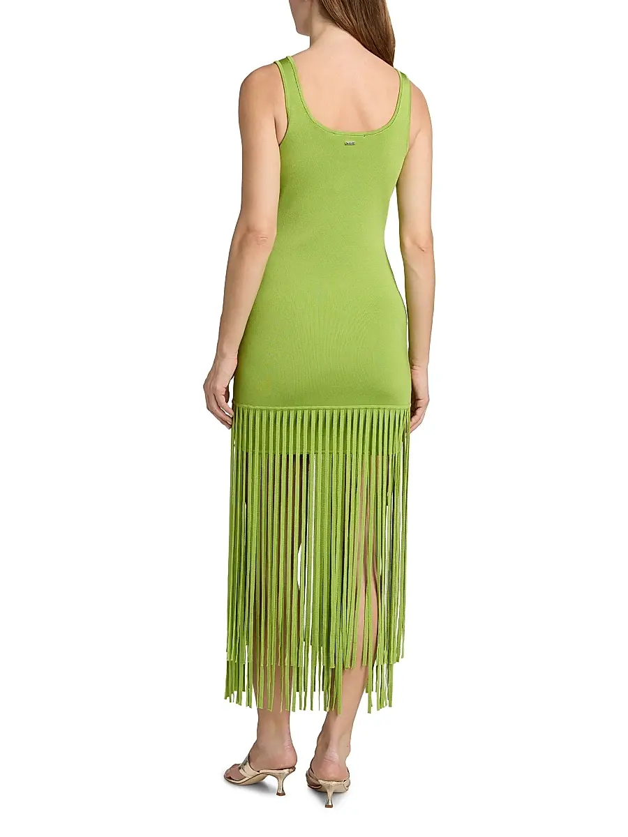 Toccin Women's Roxanne Fringed Maxi-Dress | Thumbnail 5 Toccin Women's Roxanne Fringed Maxi-Dress | Thumbnail 5