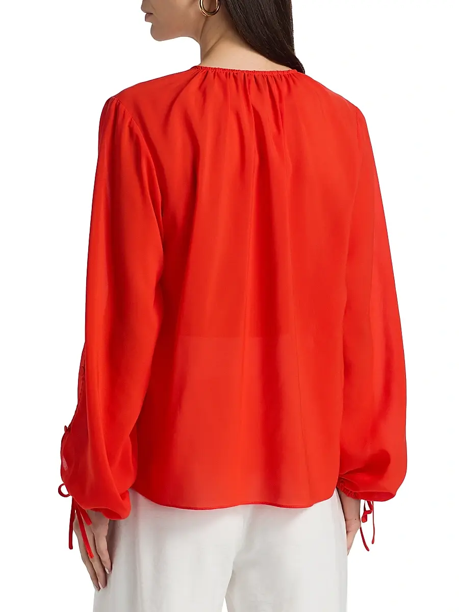 Toccin Women's Oletta Georgette Blouse | Thumbnail 5