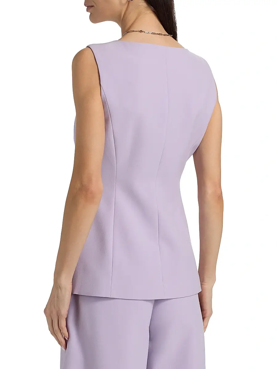 Toccin Women's Tibbie Solid Cutaway Vest | Thumbnail 5