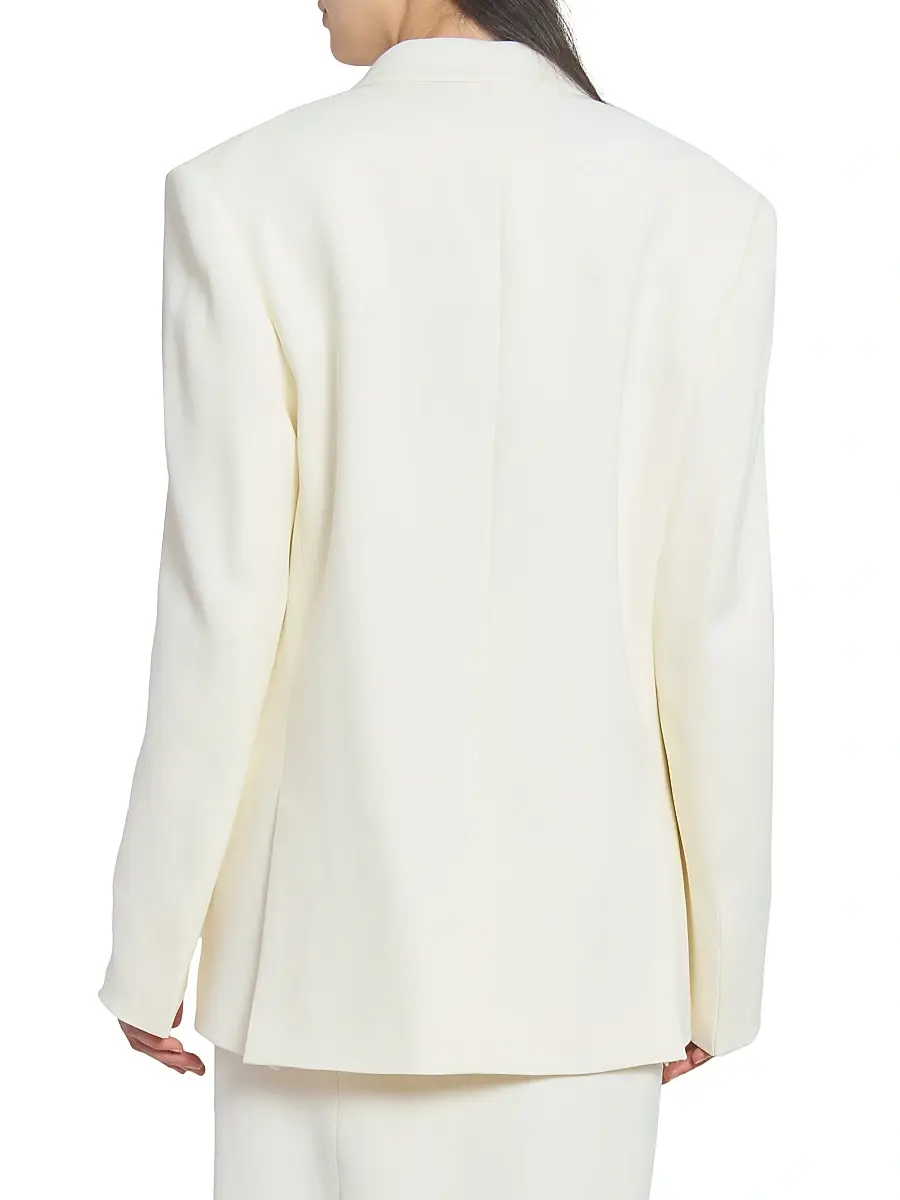 Victoria Beckham Women's Double-Breasted Tailored Jacket | Thumbnail 5 Victoria Beckham Women's Double-Breasted Tailored Jacket | Thumbnail 5