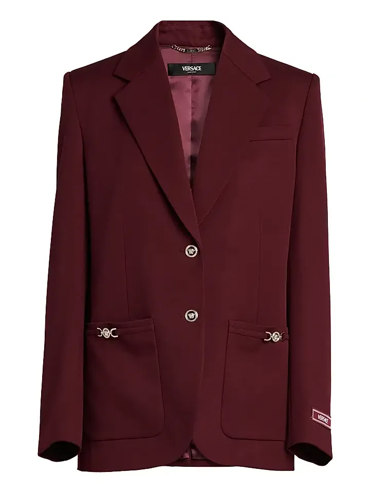 Women's Stretch Wool Informal Blazer