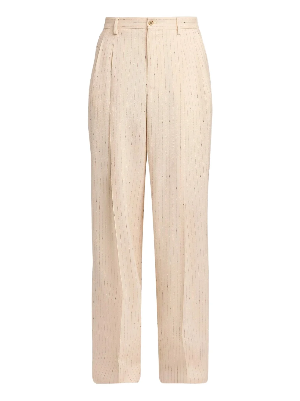 Men's Striped Pleat-Front Pants Men's Striped Pleat-Front Pants