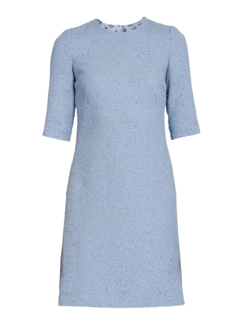 Women's Textured Cotton-Blend Minidress