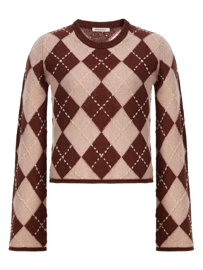 Johanna Argyle Wool Sweater Johanna Argyle Wool Sweater