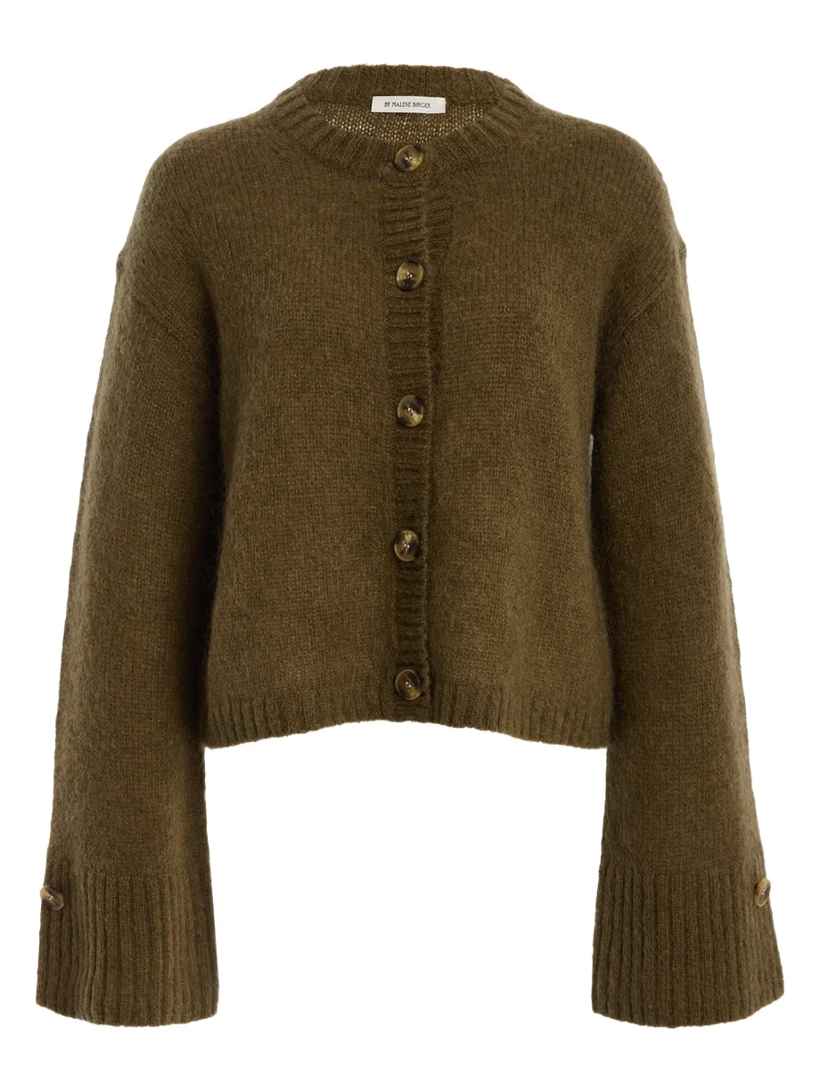 Cierrou Wool-Blend Cardigan Cierrou Wool-Blend Cardigan