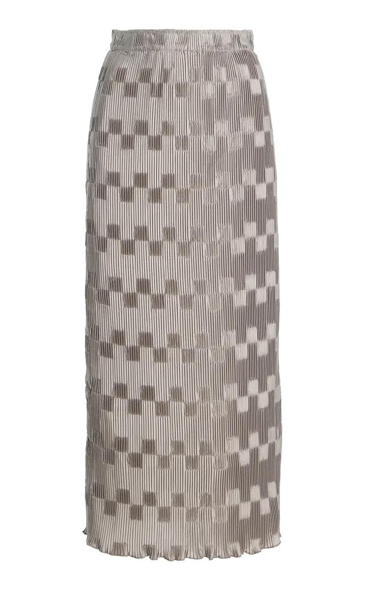 Lian Pleated Maxi Skirt Lian Pleated Maxi Skirt