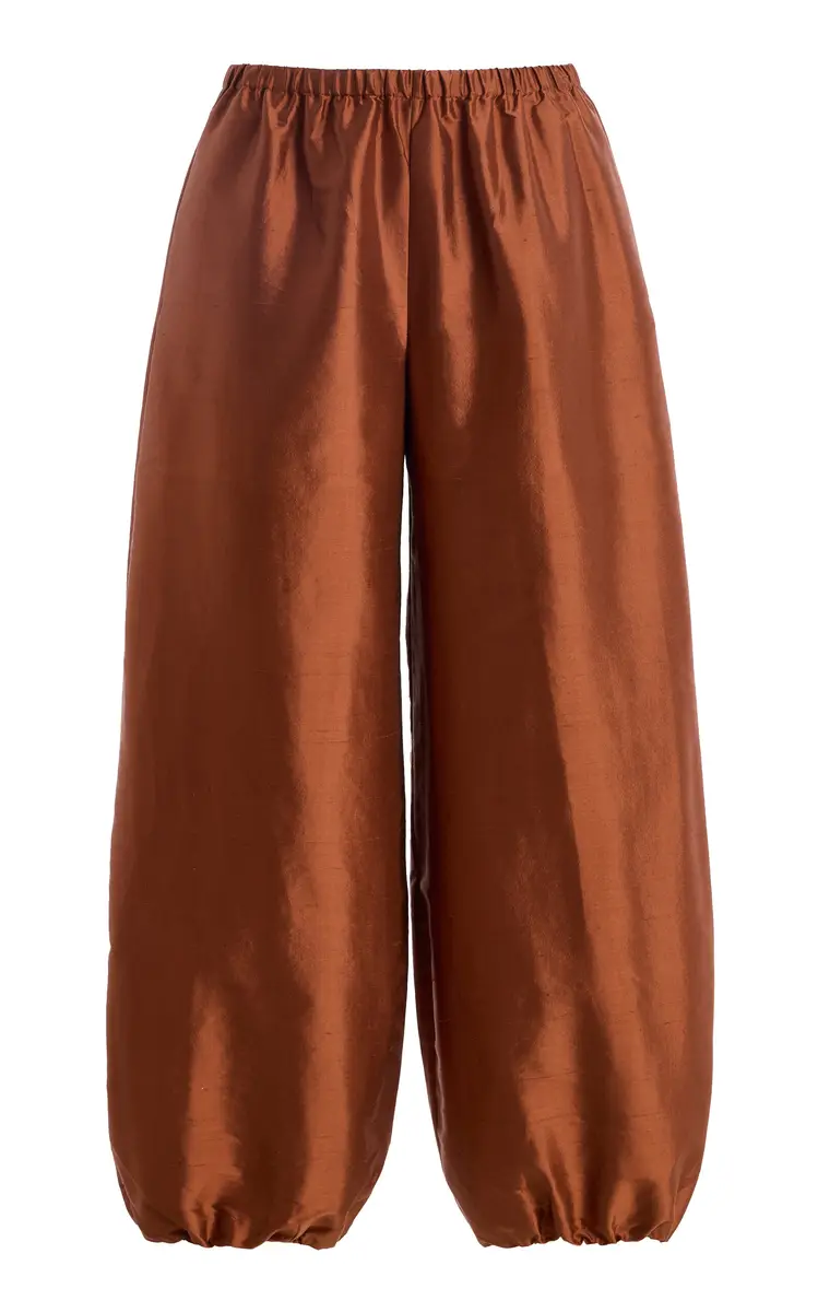 Lumas Organic Silk Balloon Pants
