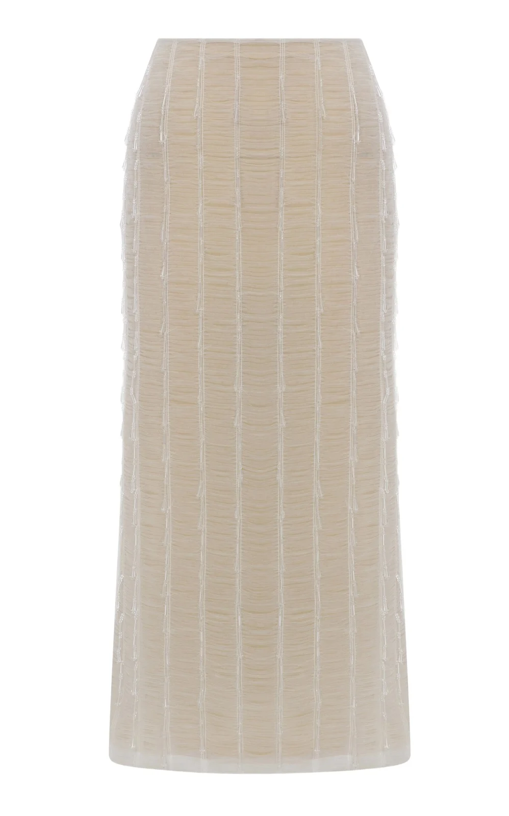 Exclusive Jolie Hand-Embellished Tulle Midi Skirt Exclusive Jolie Hand-Embellished Tulle Midi Skirt