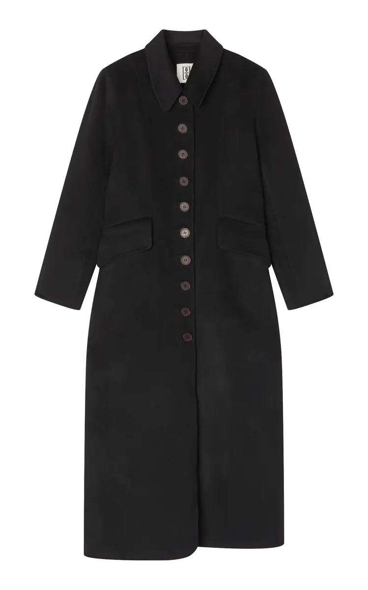 By Malene Birger Magdalena Single-Breasted Wool Coat