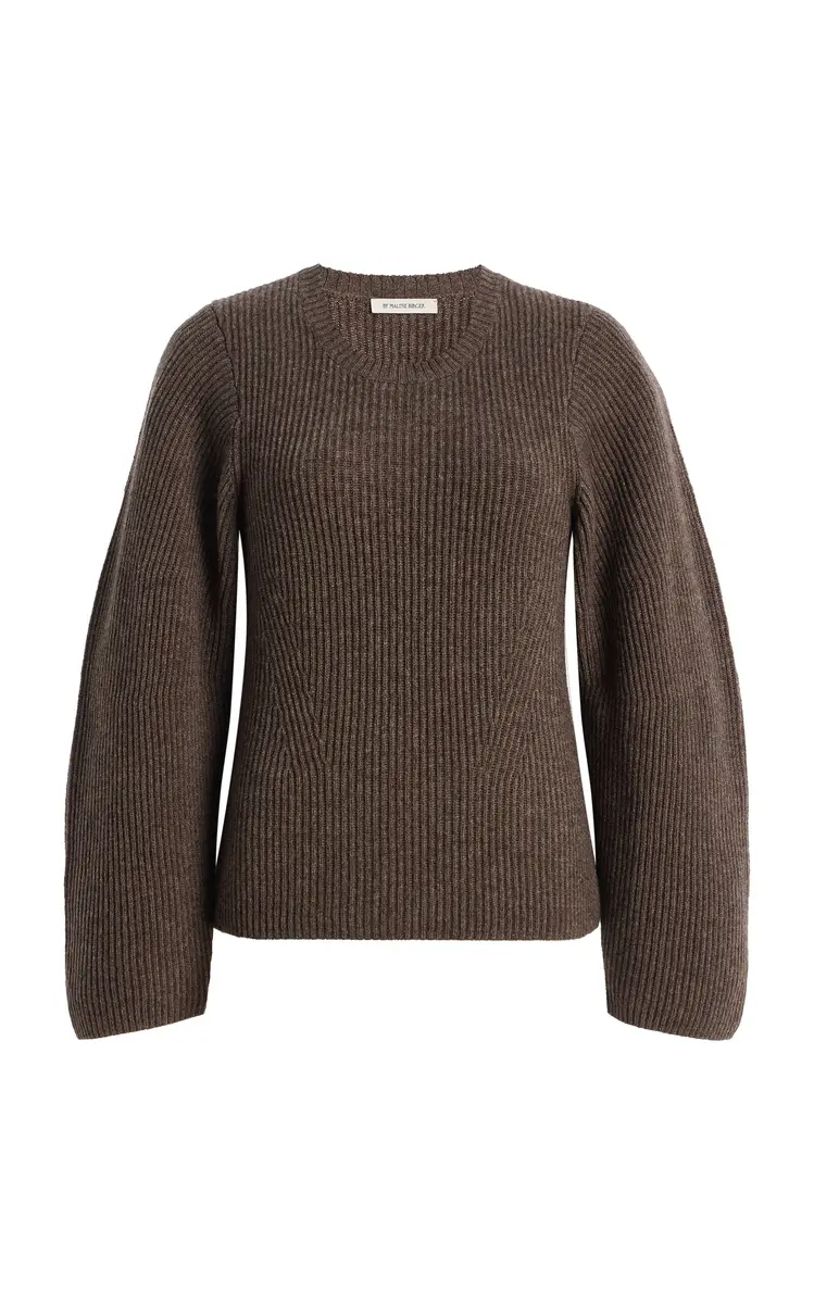 By Malene Birger Bianca Wool-Blend Knit Sweater
