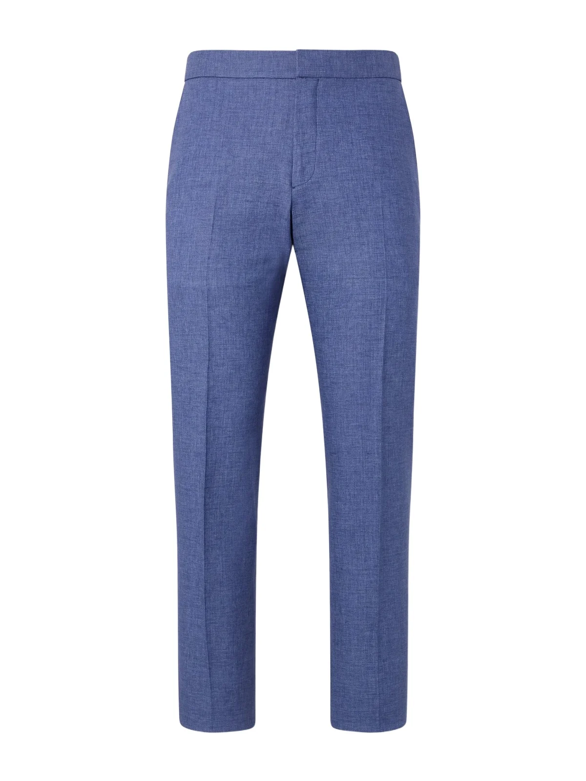 Zegna Tapered Pleated Linen Trousers - Men