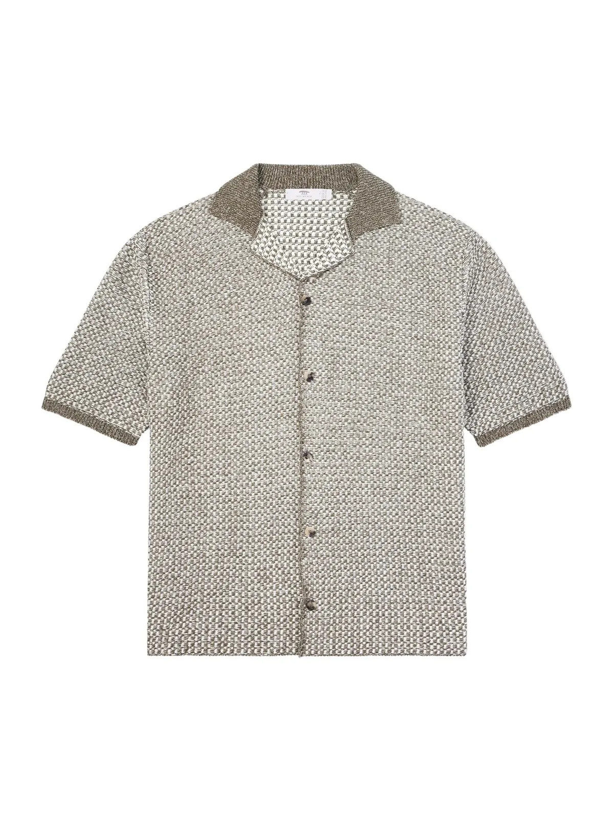 Inis Meáin Tonnta Camp-Collar Linen, Cotton and Cashmere-Blend Shirt - Men