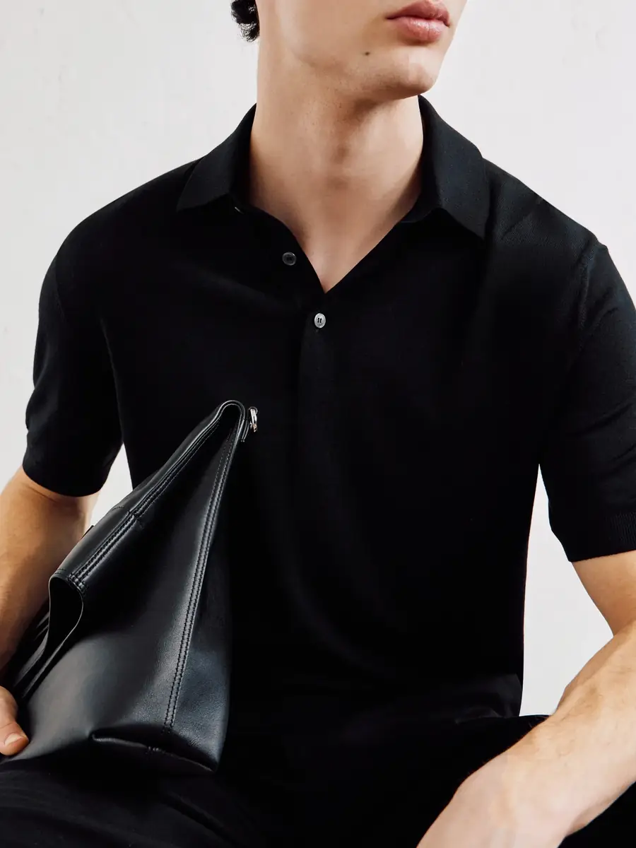 Zegna Wool Polo Shirt - Men | Thumbnail 5
