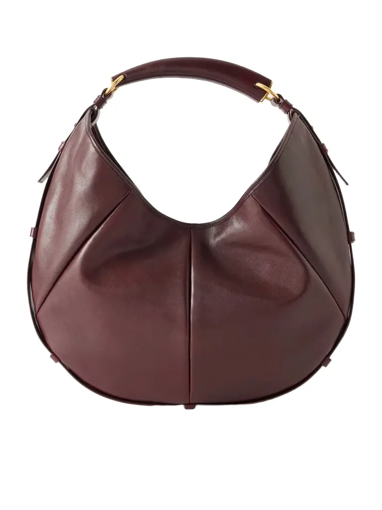 Saint Laurent Mombasa Paneled Leather Shoulder Bag | Image 1 Saint Laurent Mombasa Paneled Leather Shoulder Bag | Image 1