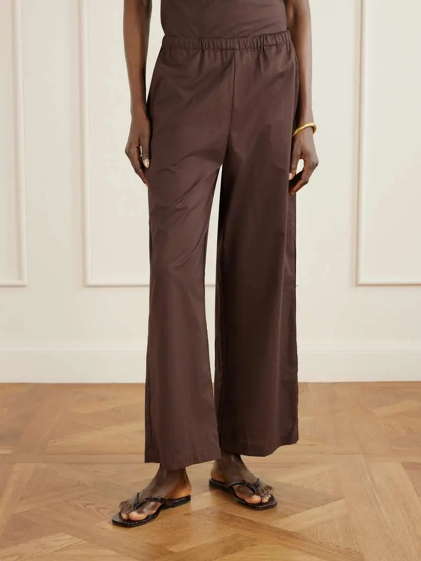 Faithfull Sabine Cotton-poplin Straight-leg Pants | Thumbnail 3 Faithfull Sabine Cotton-poplin Straight-leg Pants | Thumbnail 3