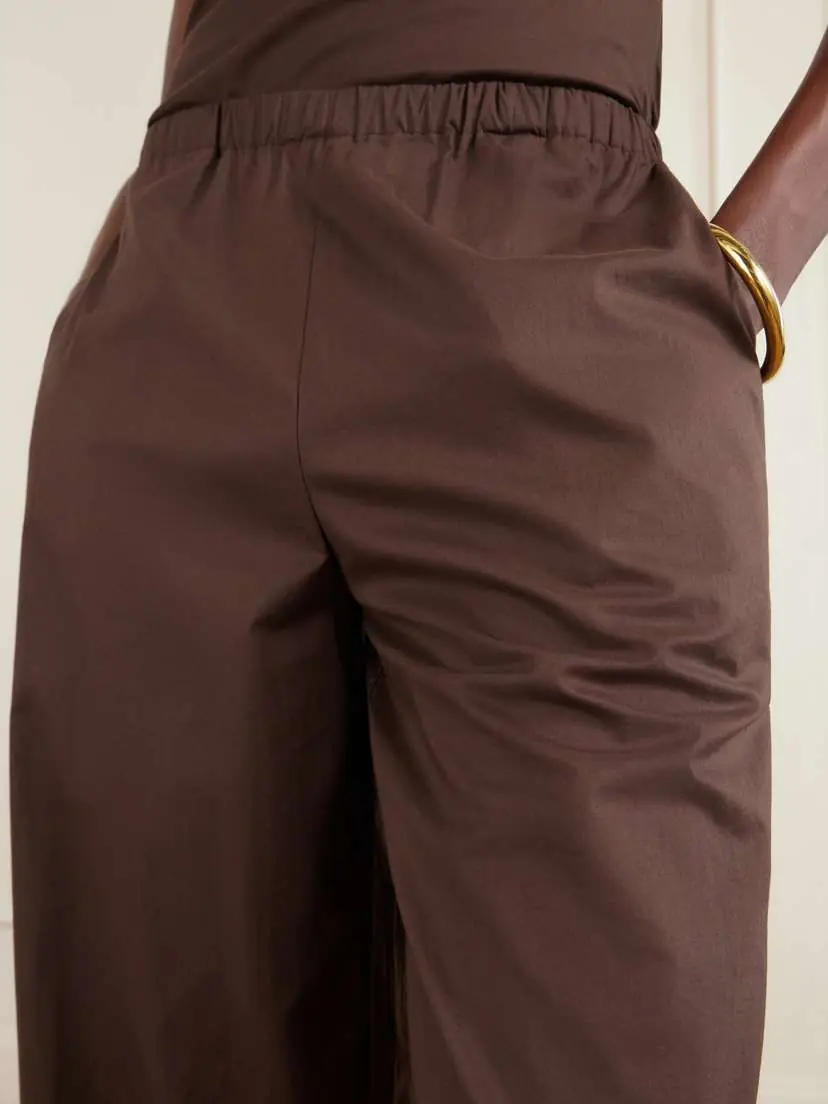Faithfull Sabine Cotton-poplin Straight-leg Pants | Thumbnail 5 Faithfull Sabine Cotton-poplin Straight-leg Pants | Thumbnail 5