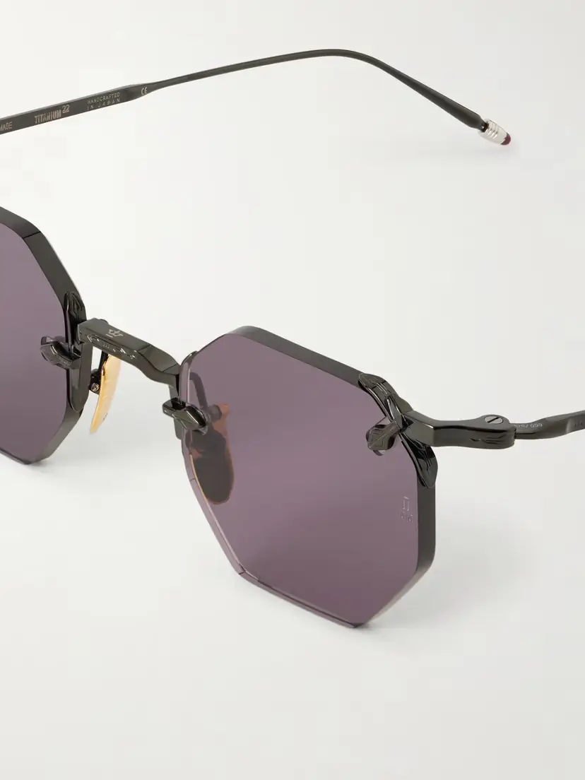 Jacques Marie Mage El Dorado Octagon-frame Beta Titanium Sunglasses | Thumbnail 4 Jacques Marie Mage El Dorado Octagon-frame Beta Titanium Sunglasses | Thumbnail 4