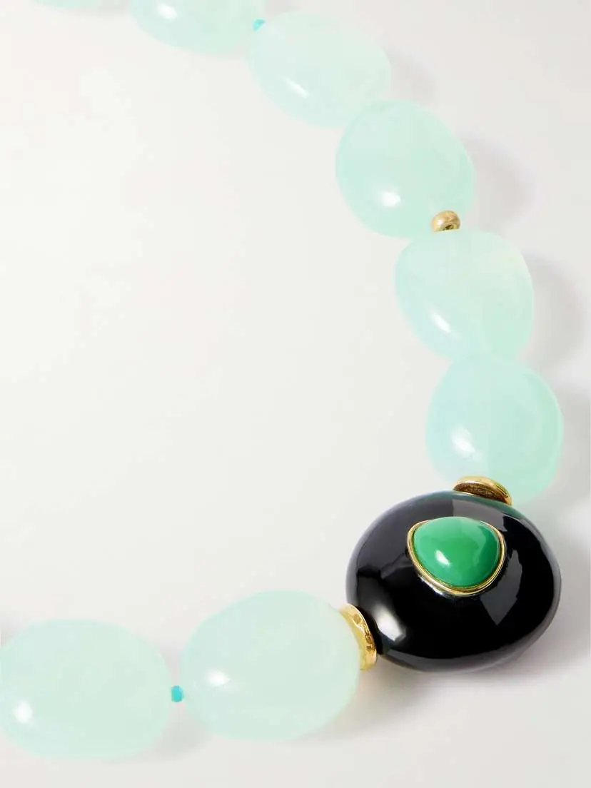 Lizzie Fortunato Andalusia Gold-plated Multi-stone And Resin Recklace | Thumbnail 4 Lizzie Fortunato Andalusia Gold-plated Multi-stone And Resin Recklace | Thumbnail 4