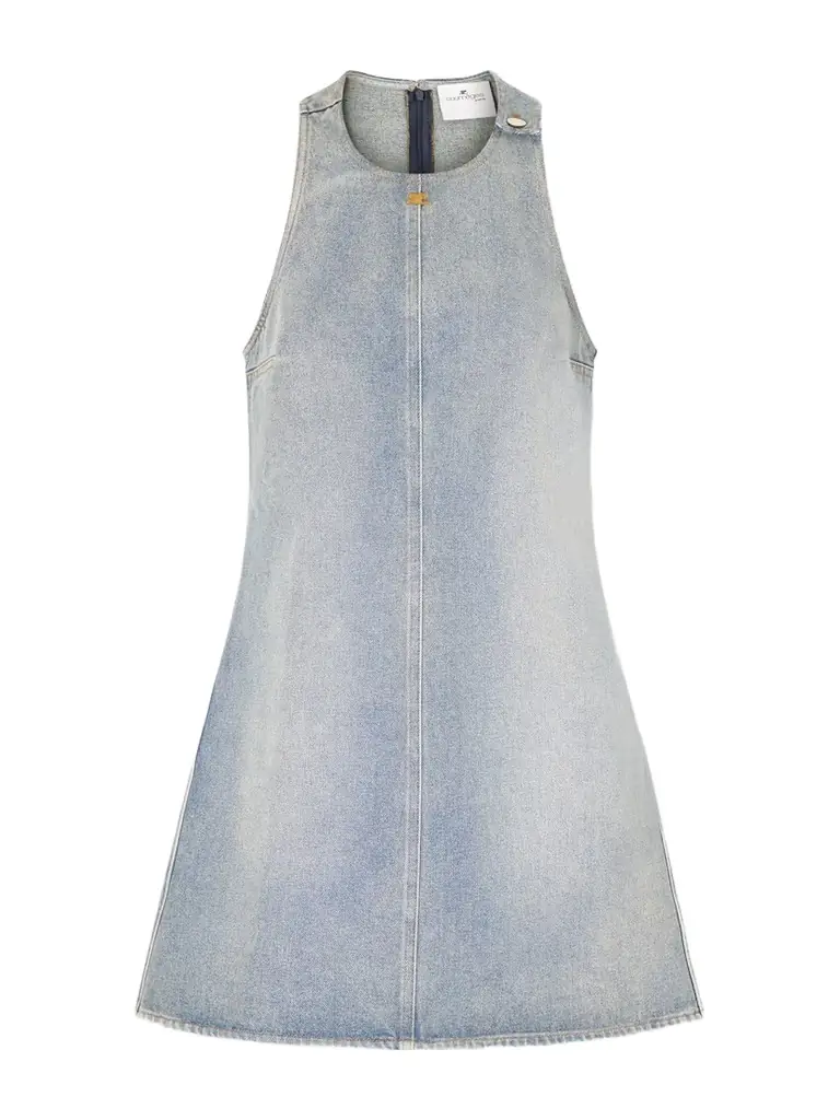 Courrèges Heritage Denim Mini Dress | Image 1 Courrèges Heritage Denim Mini Dress | Image 1