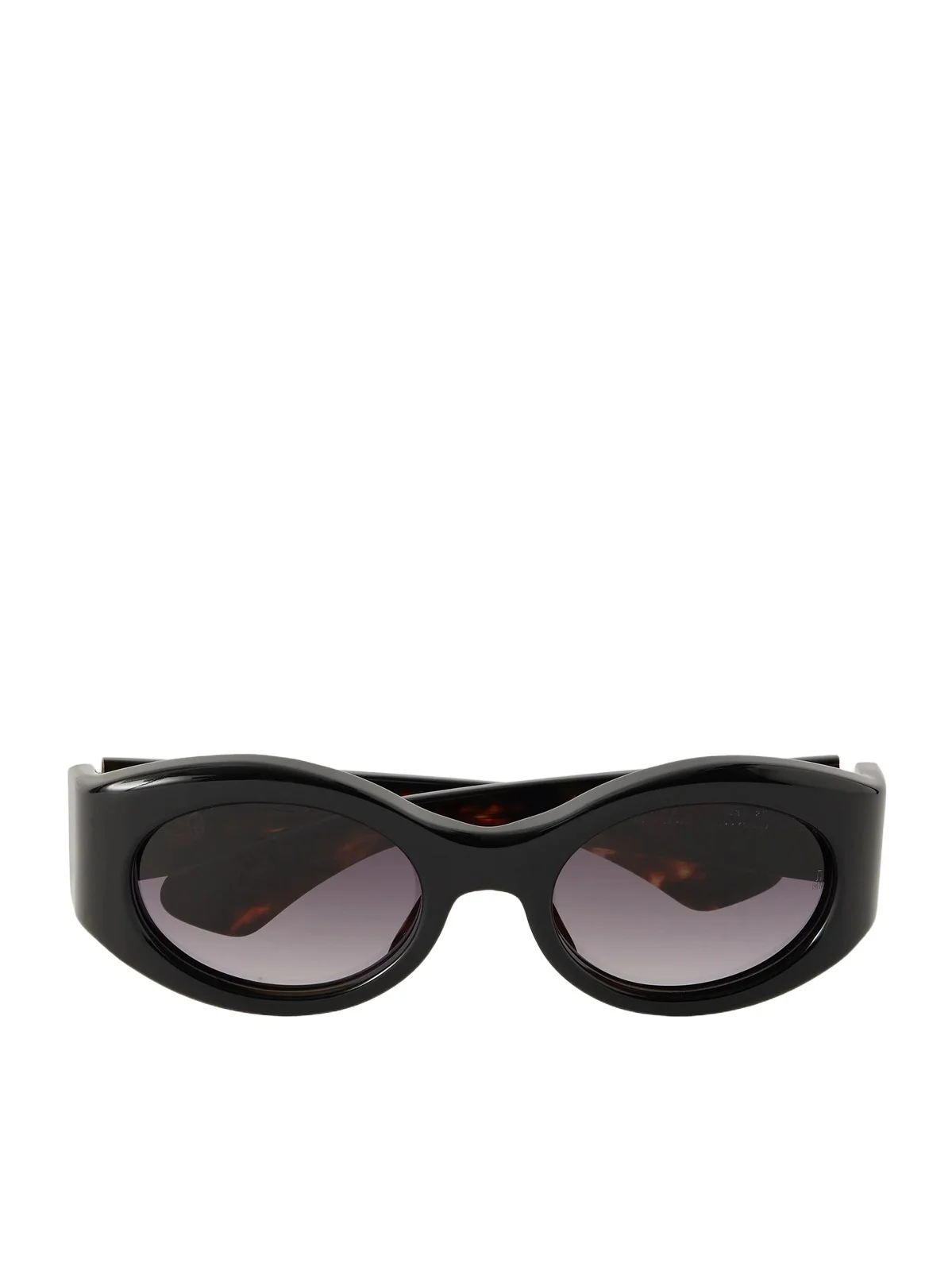 Gia Oversized Oval-frame Acetate Sunglasses