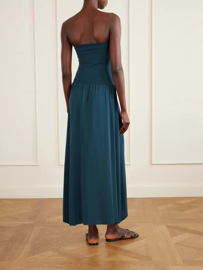 Eres Oda Strapless Stretch-jersey Maxi Dress | Thumbnail 3 Eres Oda Strapless Stretch-jersey Maxi Dress | Thumbnail 3