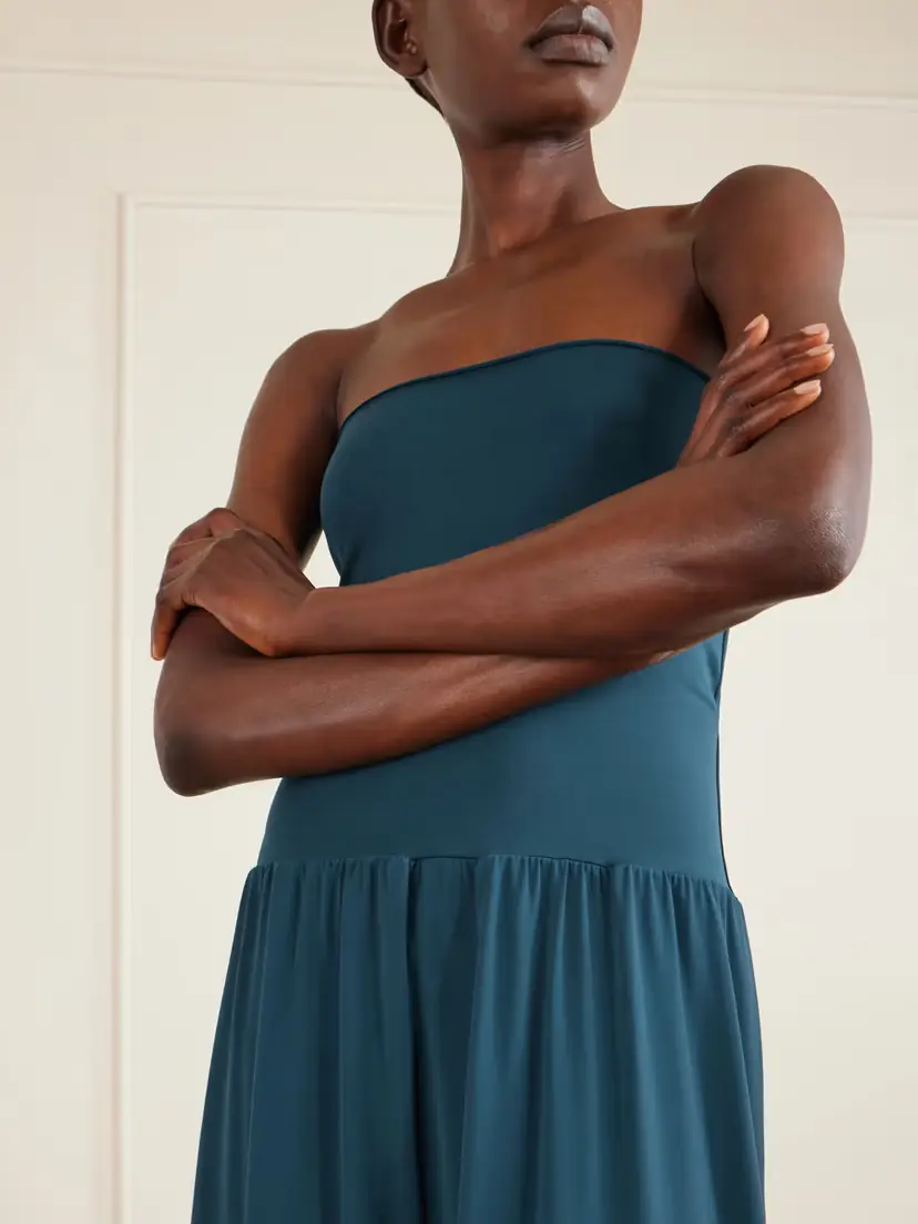 Eres Oda Strapless Stretch-jersey Maxi Dress | Thumbnail 5 Eres Oda Strapless Stretch-jersey Maxi Dress | Thumbnail 5