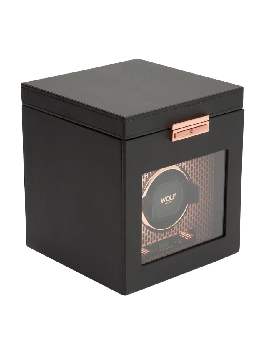 Axis Single Watch Winder with Storage Axis Single Watch Winder with Storage