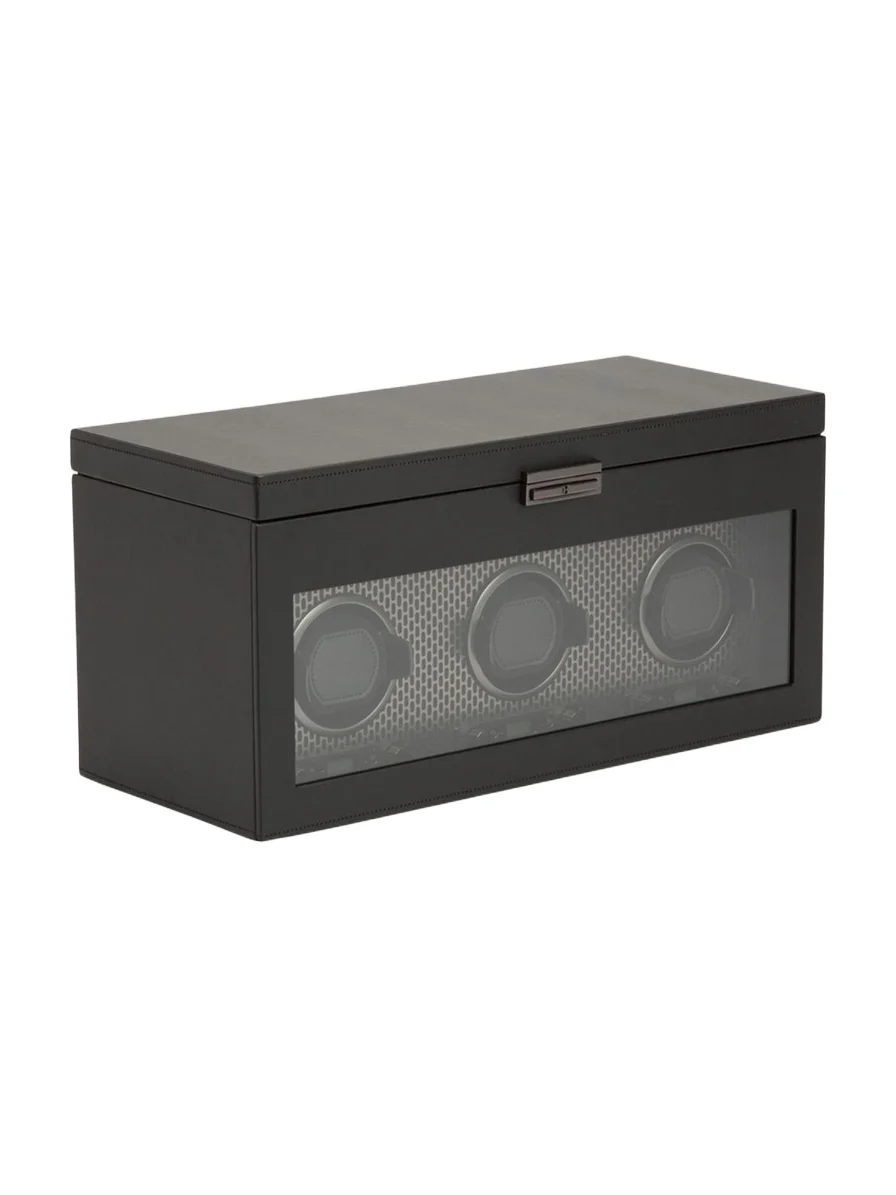 Axis Triple Watch Winder with Storage