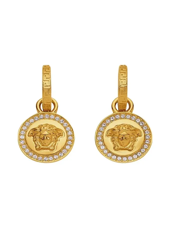 Medusa Hoop Drop Earrings