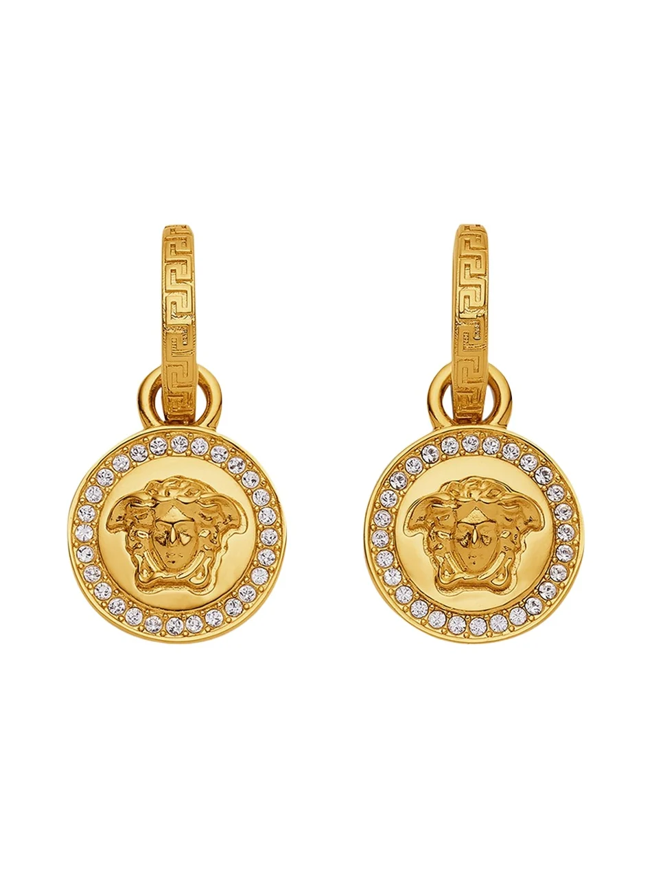 Medusa Hoop Drop Earrings Medusa Hoop Drop Earrings