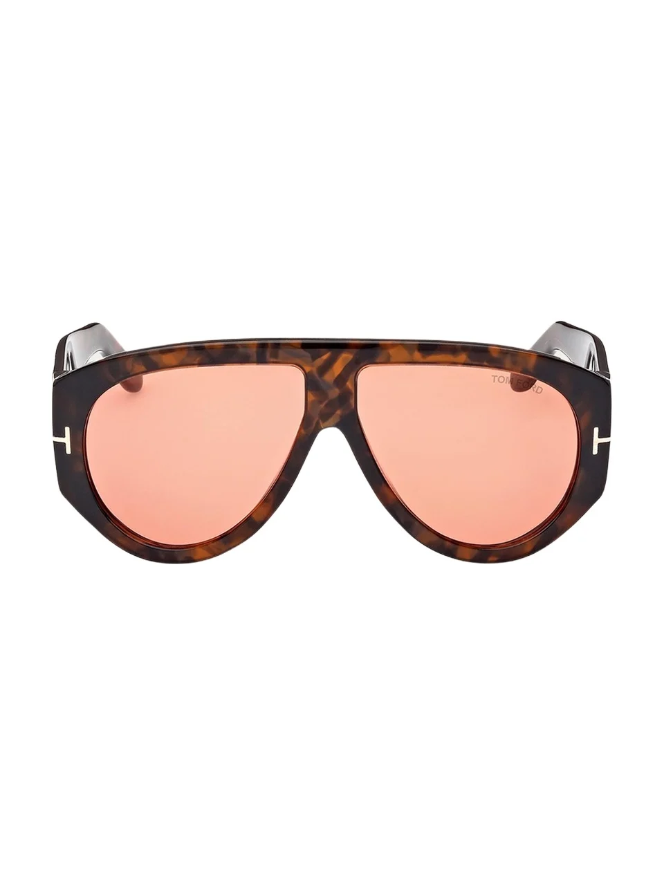Bronson Havana Acetate Aviator Sunglasses
