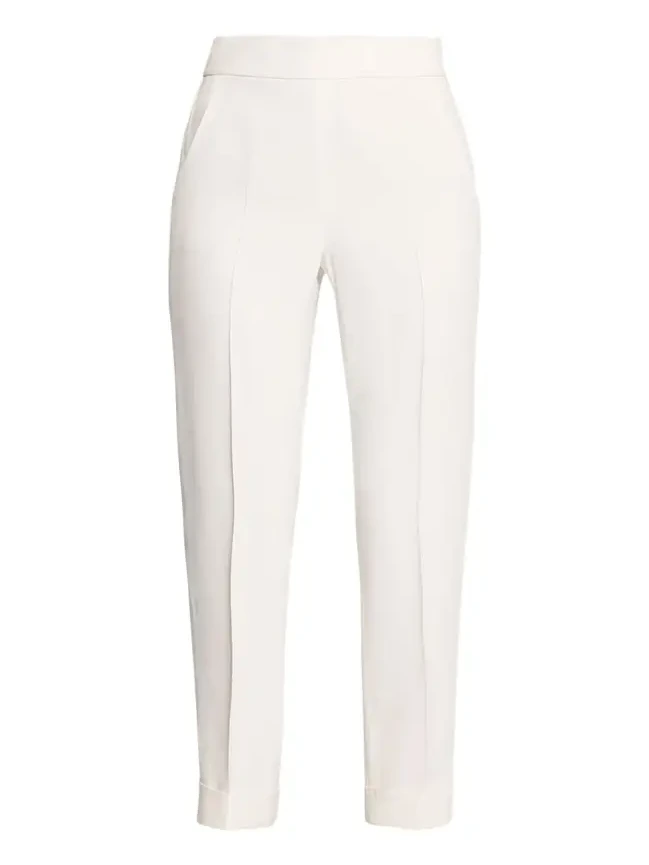 Straight Leg Wool Pants