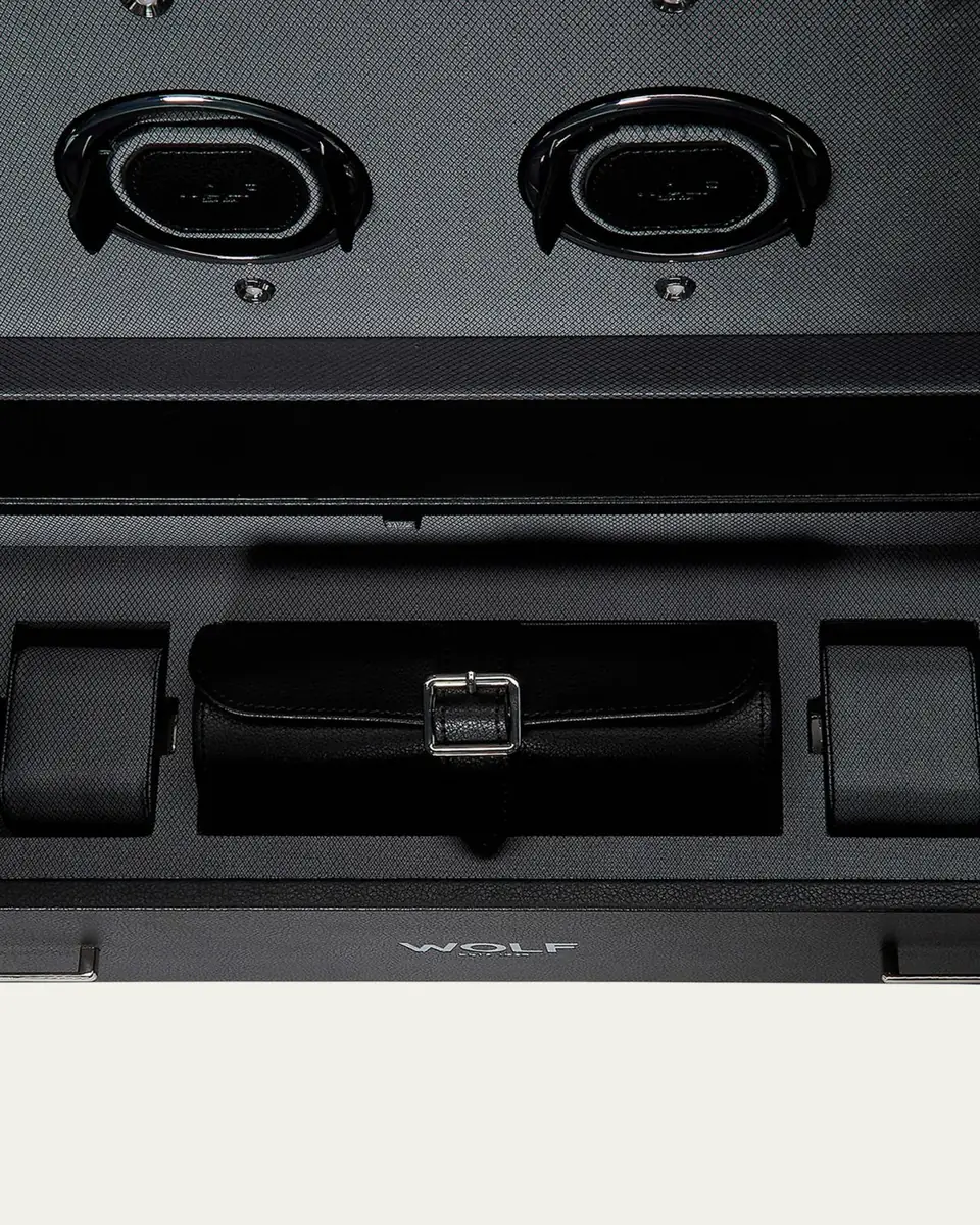 Wolf The Den 4-Piece Watch Winder Safe | Thumbnail 3 Wolf The Den 4-Piece Watch Winder Safe | Thumbnail 3