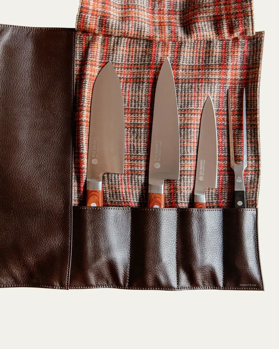 Wolf x WM Brown Knife Roll | Thumbnail 4